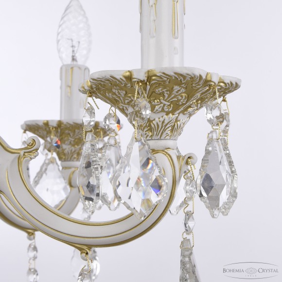 Подвесная люстра Bohemia Ivele Crystal AL78101/6/175 B WMG Leafs
