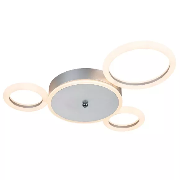 Потолочный светильник Escada Saturn 10268/4LED Silver, вид сверху Потолочный светильник Escada Saturn 10268/4LED Silver, вид сверху