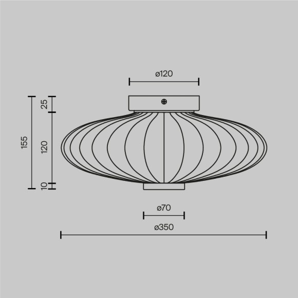 Настенный светильник Maytoni Amulet MOD555WL-L8CH4K