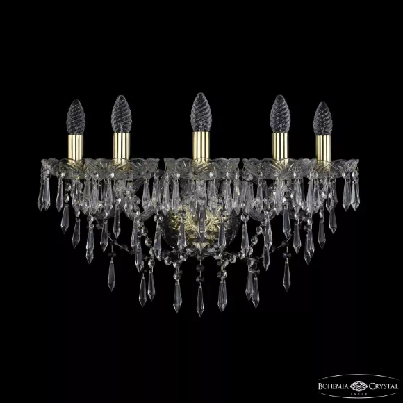 Бра Bohemia Ivele Crystal 1403B/5/195/XL G Бра Bohemia Ivele Crystal 1403B/5/195/XL G