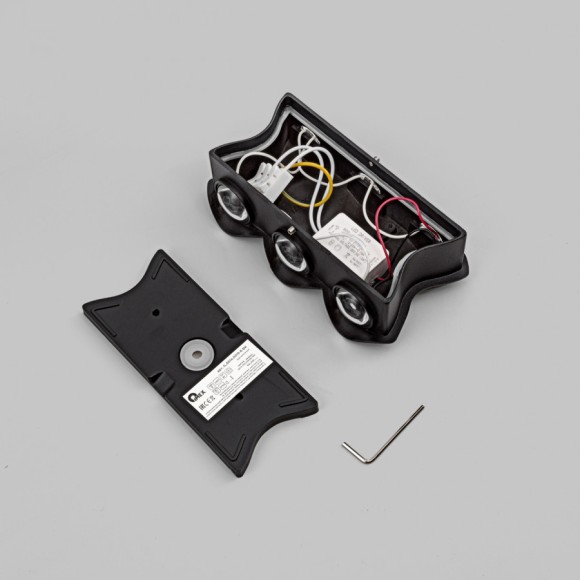 Уличный настенный светильник IMEX Cross IL.0014.0019-6-BK