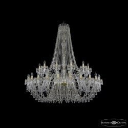 Подвесная люстра Bohemia Ivele Crystal 1410/24+12/530/h-156 G V0300
