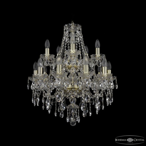 Подвесная люстра Bohemia Ivele Crystal 1415/10+5/200/2d G