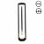 Ландшафтный светильник Reluce 09987-0.7-001JH 0.8M LED2X6W BK RLOS