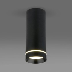 Потолочный светодиодный светильник Elektrostandard DLR022 12W 4200K черный матовый 4690389102967