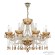 Подвесная люстра Bohemia Ivele Crystal 5413/8/240 G Amber/M-1G K721
