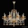 Подвесная люстра Bohemia Ivele Crystal 5413/8/240 G Amber/M-1G K721