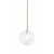 Подвесной светильник Delight Collection Ball Sola 9217P/D150 gold