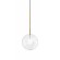 Подвесной светильник Delight Collection Ball Sola 9217P/D150 gold