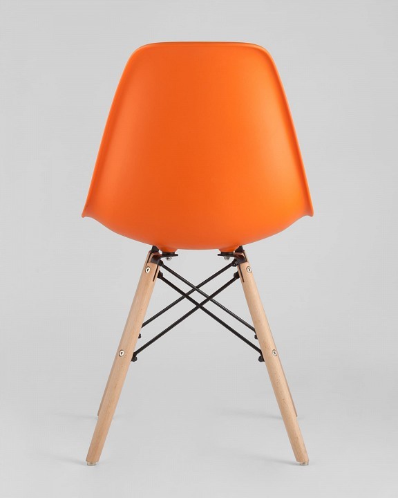 Набор из 4 стульев Eames SGR_8056PP-ORANGE-X4