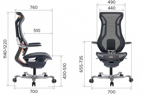 Кресло компьютерное Atom EVP_570122