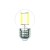 Лампа светодиодная филаментная Volpe E27 4W 4000K шар прозрачный LED-G45-4W/4000K/E27/CL/SLF UL-00008305