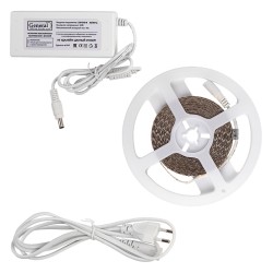 Светодиодная лента (комплект) General GLS-2835-120-9.6-12-IP20-PRO-6-5-KIT 501422