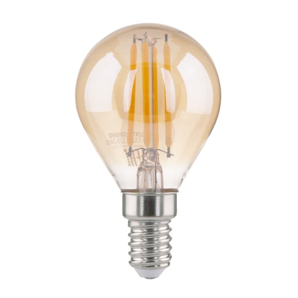 Лампа светодиодная филаментная Elektrostandard E14 6W 3300K матовая 4690389041389