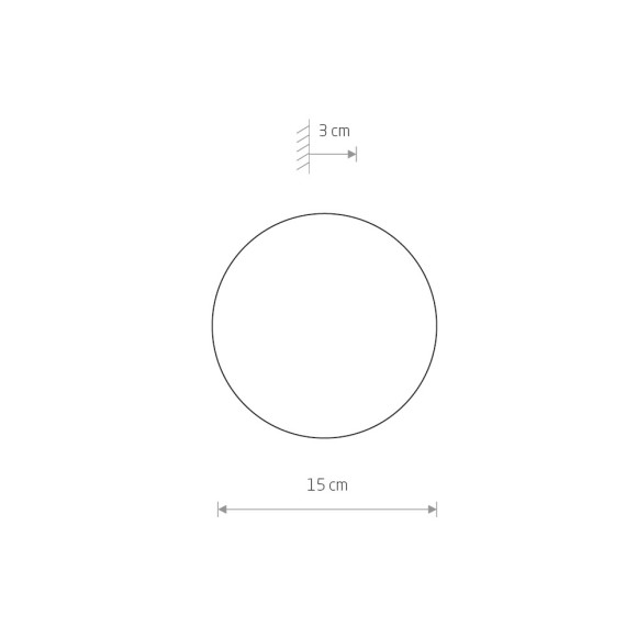 Настенный светильник Nowodvorski Ring Led S 7637