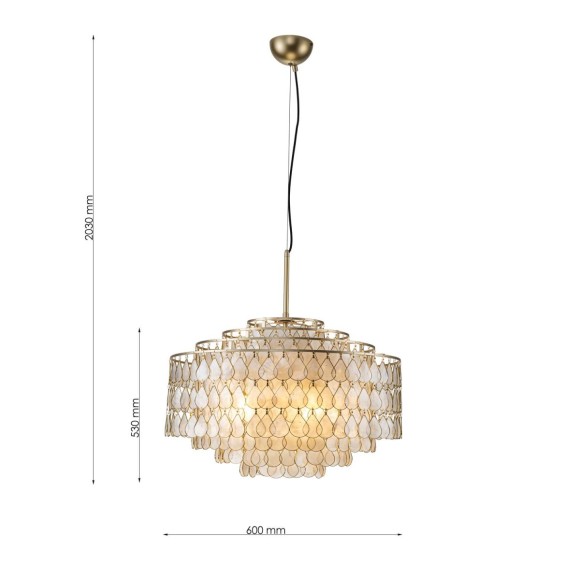 Подвесная люстра Favourite Mollitia 4763-6P