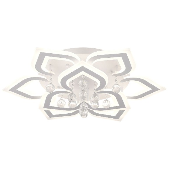 Потолочная светодиодная люстра с пультом управления Natali Kovaltseva Cascade LED LAMPS 81158