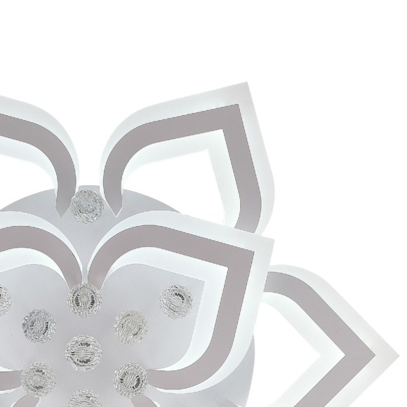 Потолочная светодиодная люстра с пультом управления Natali Kovaltseva Cascade LED LAMPS 81158