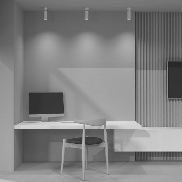 Спот Maytoni Focus C017CW-01W, GU10, 50W, белый