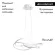 Подвесной светодиодный светильник Arte Lamp Presto A2522SP-2WH, Белый, От теплого до холодного, Металл