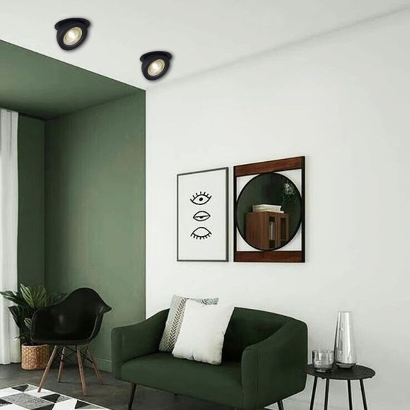 Точечный светильник Reluce 84053-9.0-001QR COB10W BK