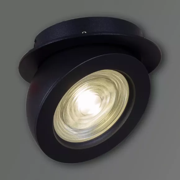 Точечный светильник Reluce 84053-9.0-001QR COB10W BK Точечный светильник Reluce 84053-9.0-001QR COB10W BK