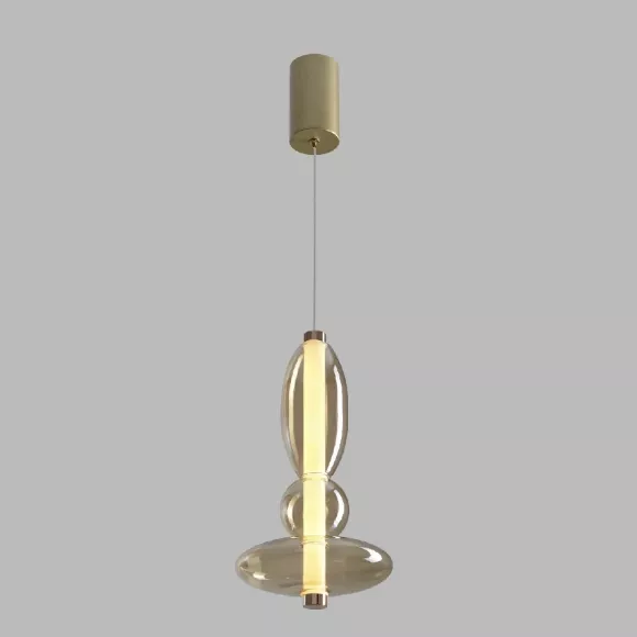 Подвесной светильник Crystal Lux QUASAR SP10W LED AMBER, 3000, Теплый белый Подвесной светильник Crystal Lux QUASAR SP10W LED AMBER, 3000, Теплый белый