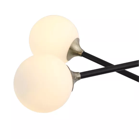 Подвесная люстра ST Luce Bastoncino SL429.403.02, Черный, Белый, Металл