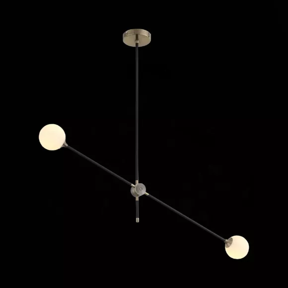 Подвесная люстра ST Luce Bastoncino SL429.403.02, Лофт, Белый