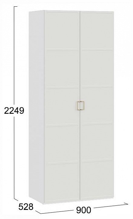 Шкаф платяной Стелла TRI_259176