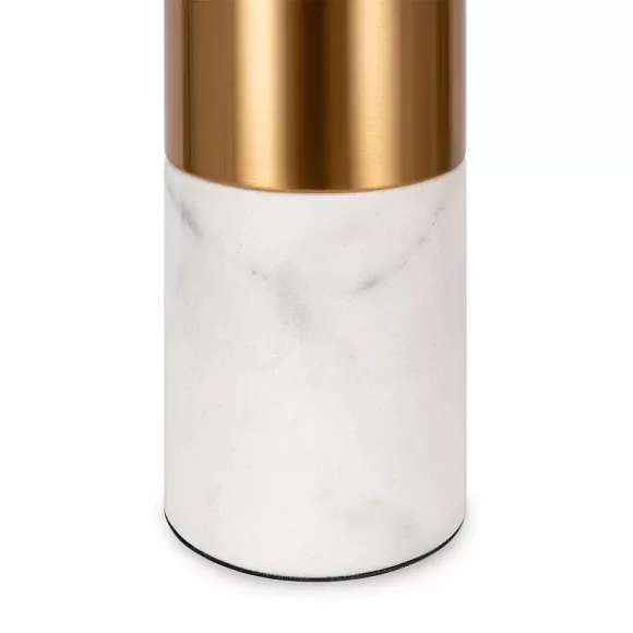 Настольная лампа Freya Marfil FR5285TL-01BS, Латунь, Белый, Мрамор