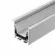 Профиль Arlight LINIA45-F-TRAY-3000 ANOD (Алюминий) 062188, Серебро, Россия, вид сбоку