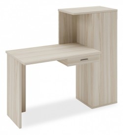 Стол письменный Домино Lite СКЛ-ПРЯМ100+ШК MER_SKL-PRYAM100-SHK-K