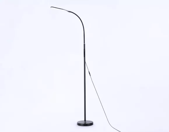 Торшер Ambrella Light Floor TR97706, Черный, Теплый белый, Металл, основание крупным планом Торшер Ambrella Light Floor TR97706, Черный, Теплый белый, Металл, основание крупным планом