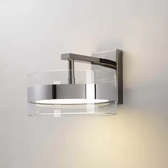 Бра Crystal Lux MYSELF AP10W LED, Хром, Прозрачный, Нейтральный белый Бра Crystal Lux MYSELF AP10W LED, Хром, Прозрачный, Нейтральный белый