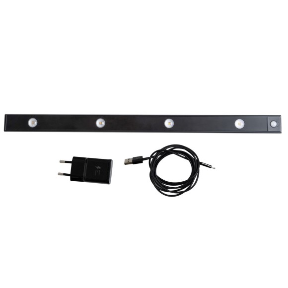 Мебельный светильник Uniel ULI-F50-5W/4000K SENSOR IP40 BLACK UL-00011957