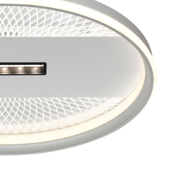 Потолочная светодиодная люстра с пультом управления Sonex Solar 7664/93LR