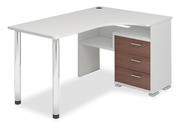 Стол компьютерный Домино СР-132С-150 БЕШ-Ч-ПРАВ MER_SR-132S-150_BESH-CH-PRAV