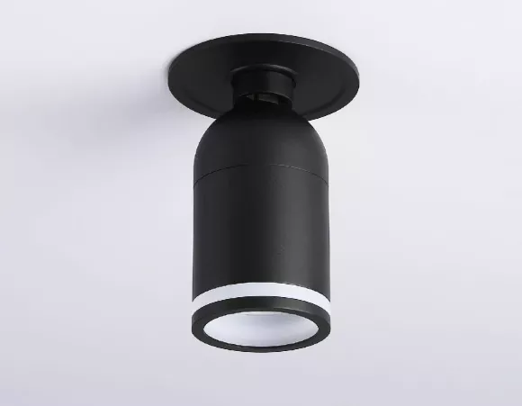 Встраиваемый спот Ambrella Light Move TA1273, Современный, Черный