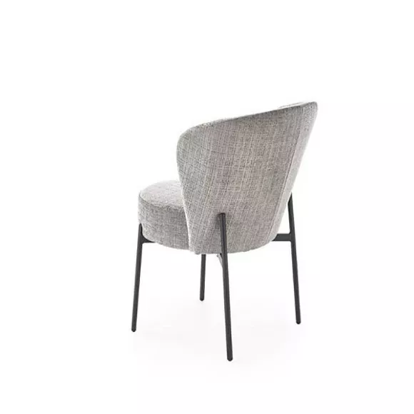 Стул K590 HLM_V-CH-K_590-KR-POPIELATY, черный, серый, металл Стул K590 HLM_V-CH-K_590-KR-POPIELATY, черный, серый, металл