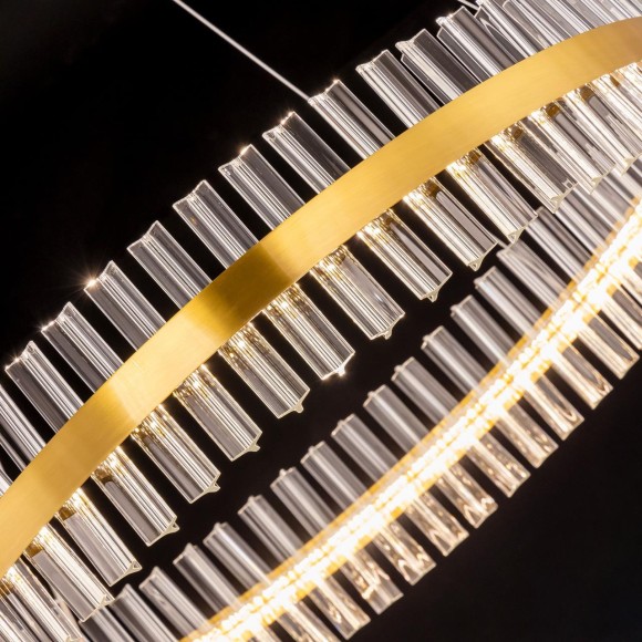 Подвесная люстра с пультом управления Citilux Рианна CL337083