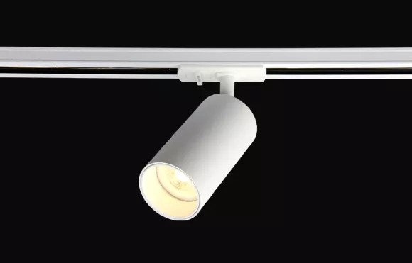 Трековый светильник Crystal Lux CLT 0.31 013 WH-WH, Белый, Металл, Современный стиль