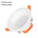 Встраиваемый светильник Arlight MS-BLIZZARD-BUILT-R102-8W Warm3000 (WH, 100 deg, 230V) 036578
