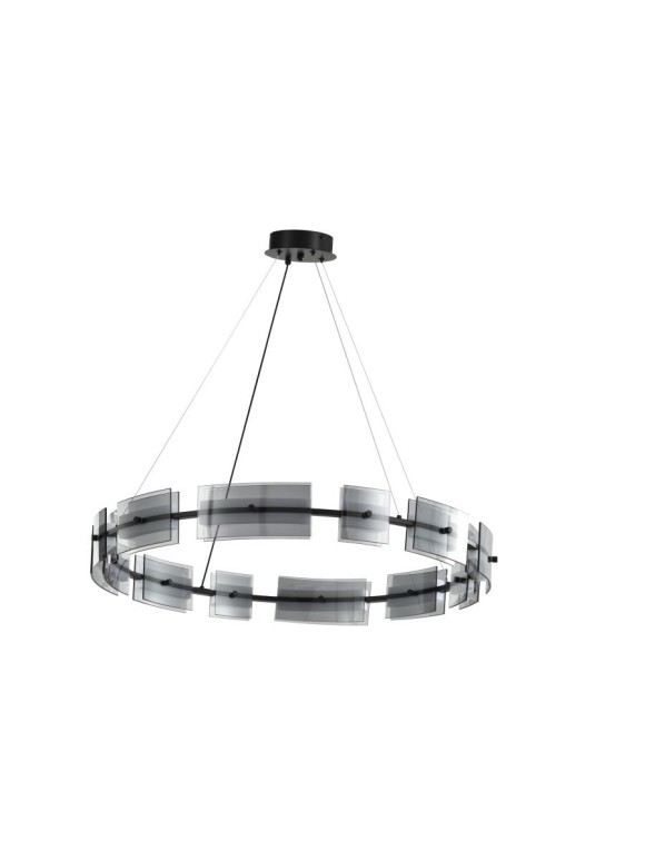 Подвесная светодиодная люстра с пультом управления Zortes Loft ZRS.1802.80