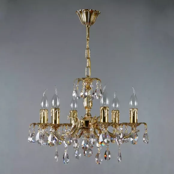 Подвесная люстра Ambiente Benisa 2226/6 WP Tear Drop Подвесная люстра Ambiente Benisa 2226/6 WP Tear Drop