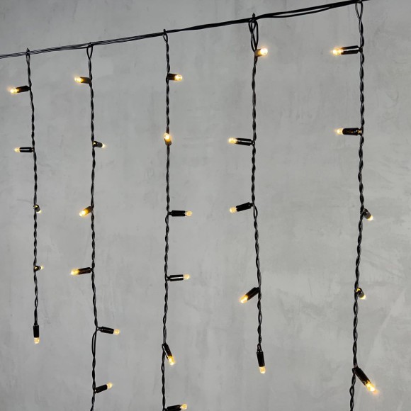 Гирлянда Бахрома с колпачком Laitcom (LTC) PIL180CAP-11-2WW