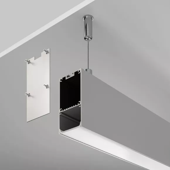 Алюминиевый профиль Maytoni Led strip ALM-3566-S-2M, Серебро, Алюминий, Германия Алюминиевый профиль Maytoni Led strip ALM-3566-S-2M, Серебро, Алюминий, Германия