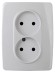 Розетка 2x2P Эра 12-2107-01 Б0031238