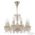 Подвесная люстра Bohemia Ivele Crystal 112/10/165 G V0300