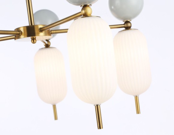 Люстра на штанге Ambrella Light High Light Ceramo Modern LH53104